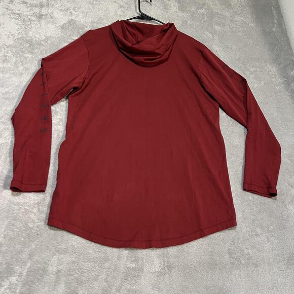 Cleveland Cavaliers Shirt Mens Large Red NBA Basketball Long Sleeve Nike Cotton - Picture 8 of 9